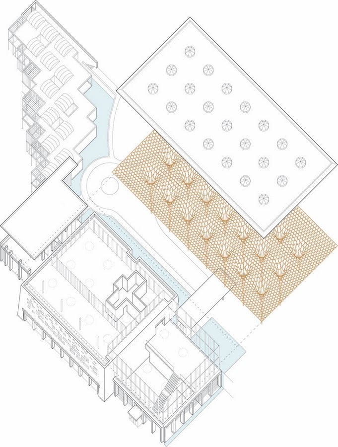 Haesley Nine Bridges Golf Clubhouse by Shigeru Ban - Sheet11