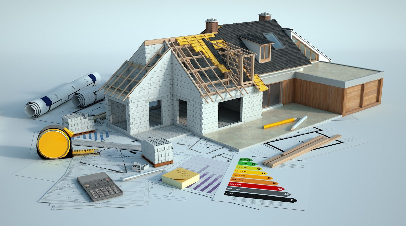 What are the classification of architectural materials? - Sheet1