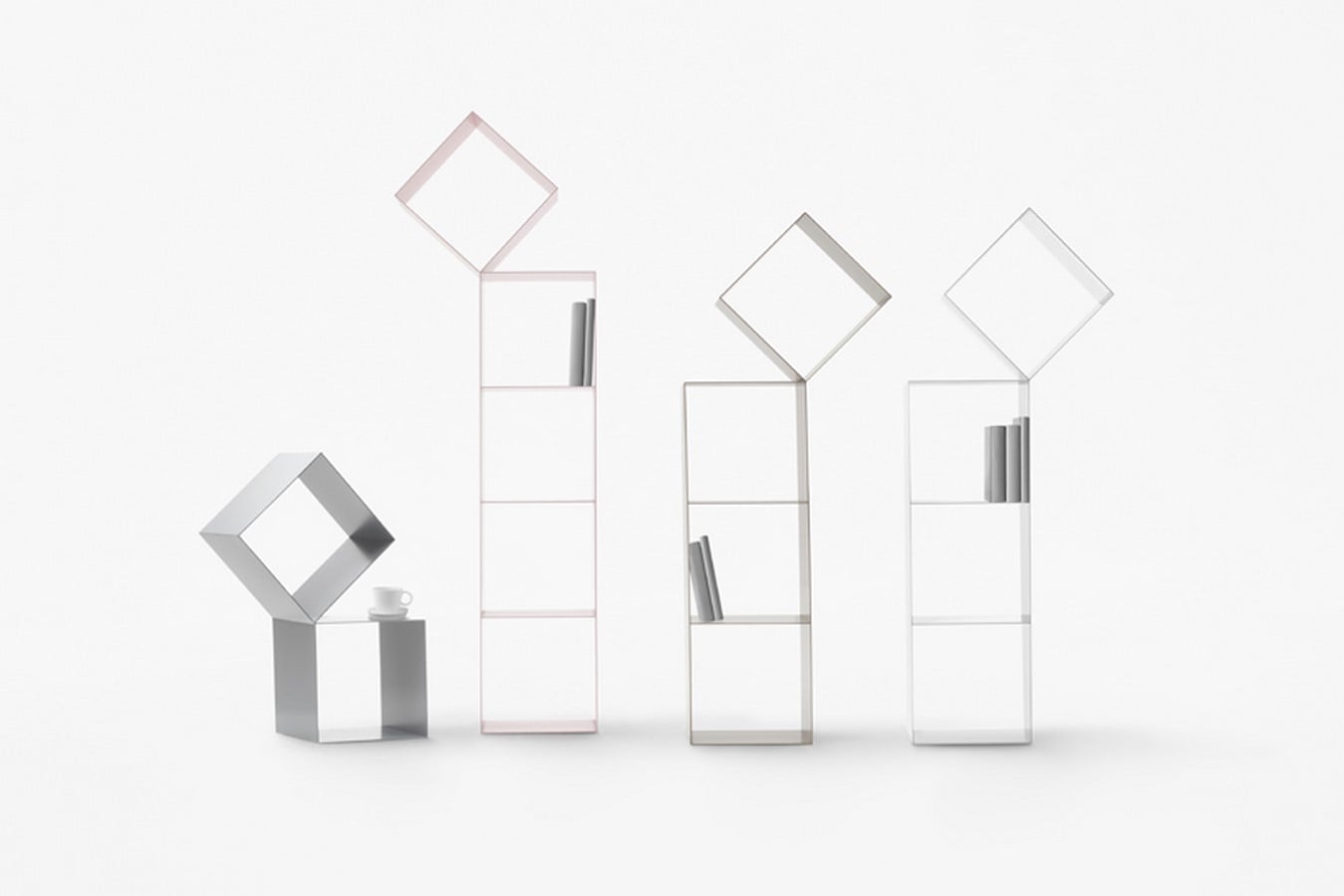 Bookcase iterations_©nendo.jp