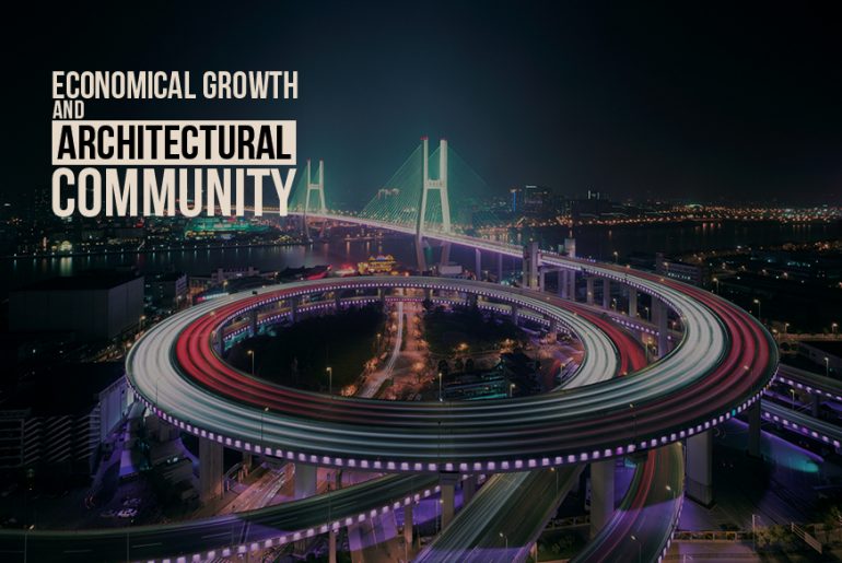 Economical growth and Architectural community
