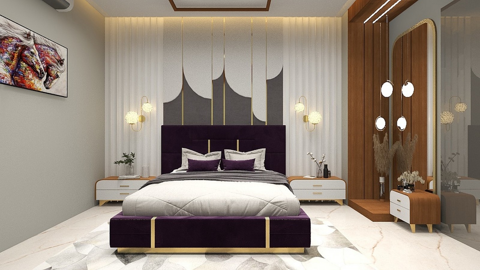 Bedroom_©https://bestinteriordesigner.co.in/project/umiya-bunglow/