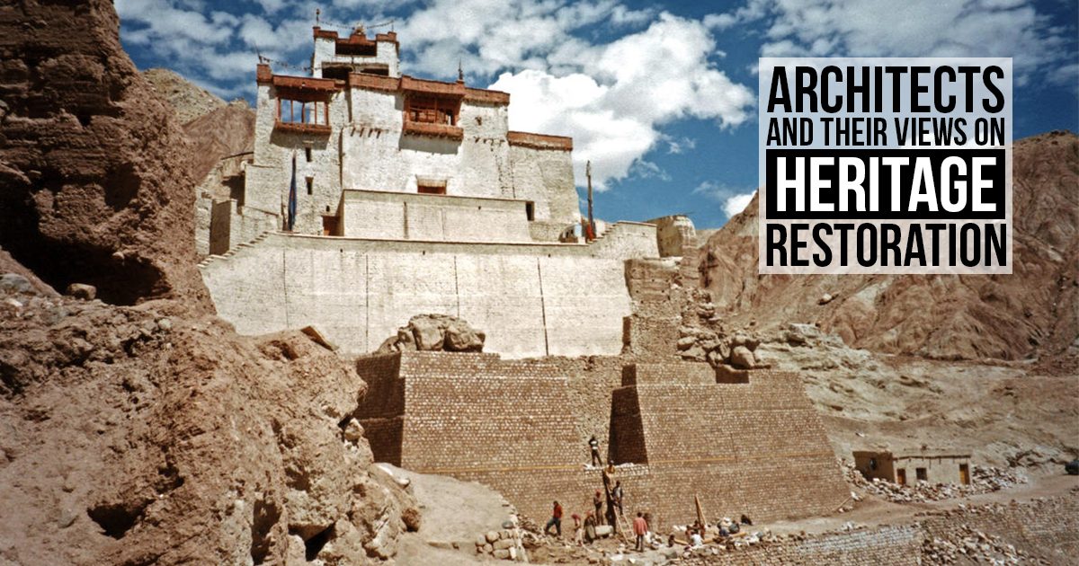 Architects and their views on heritage restoration - RTF