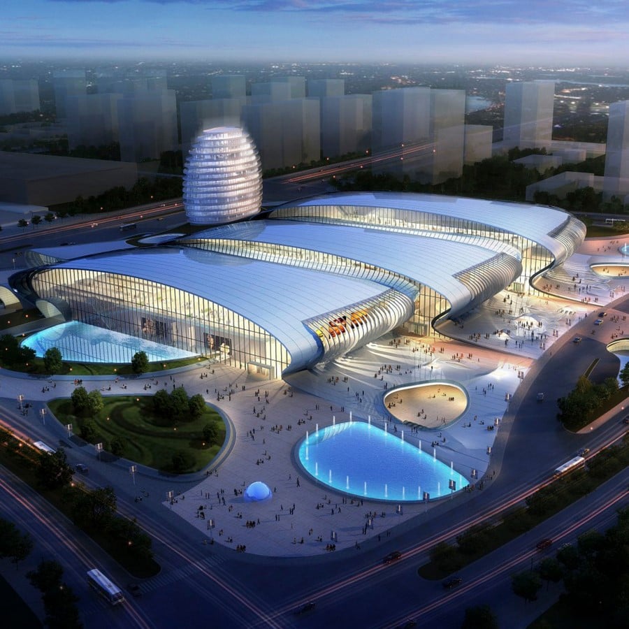 The Jinjiang International Convention and Exhibition Center by HKS - Sheet3