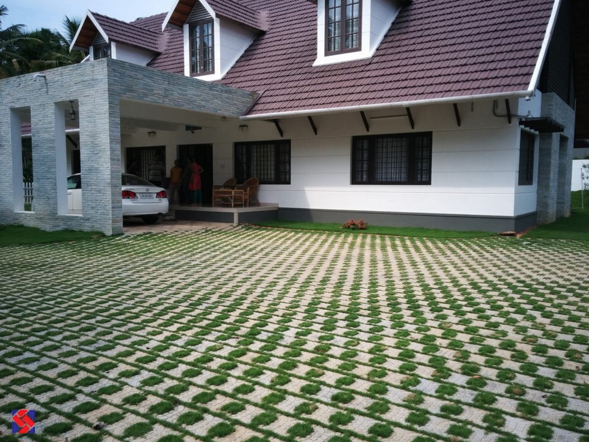 20 Best Car Parking Tiles Design - Sheet19