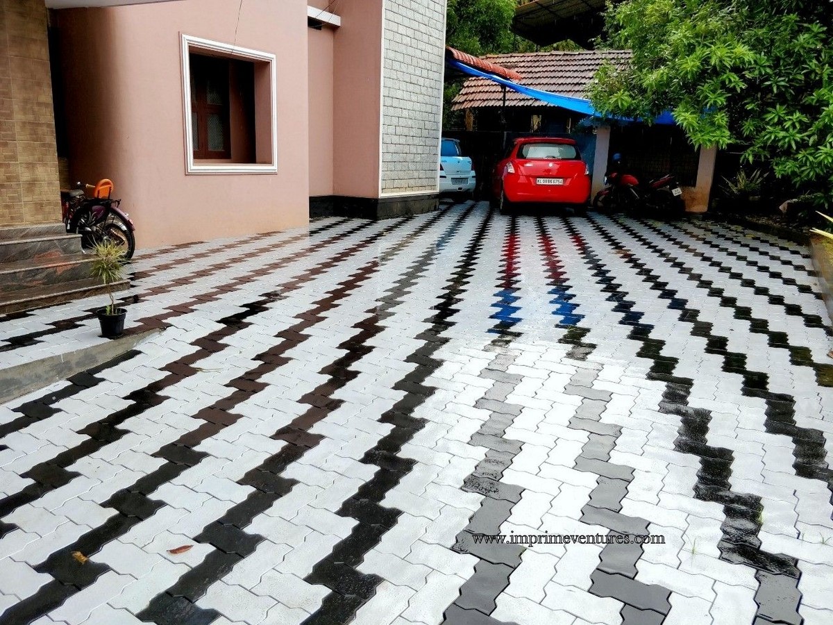 20 Best Car Parking Tiles Design - Sheet7