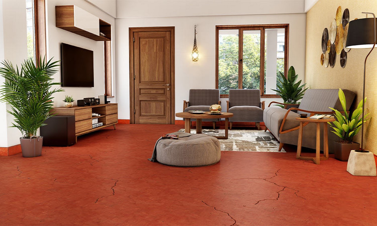 Red Oxide TIles_©DesignCafe