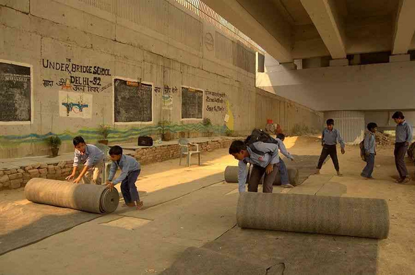 The changing environment under the flyover - Sheet6