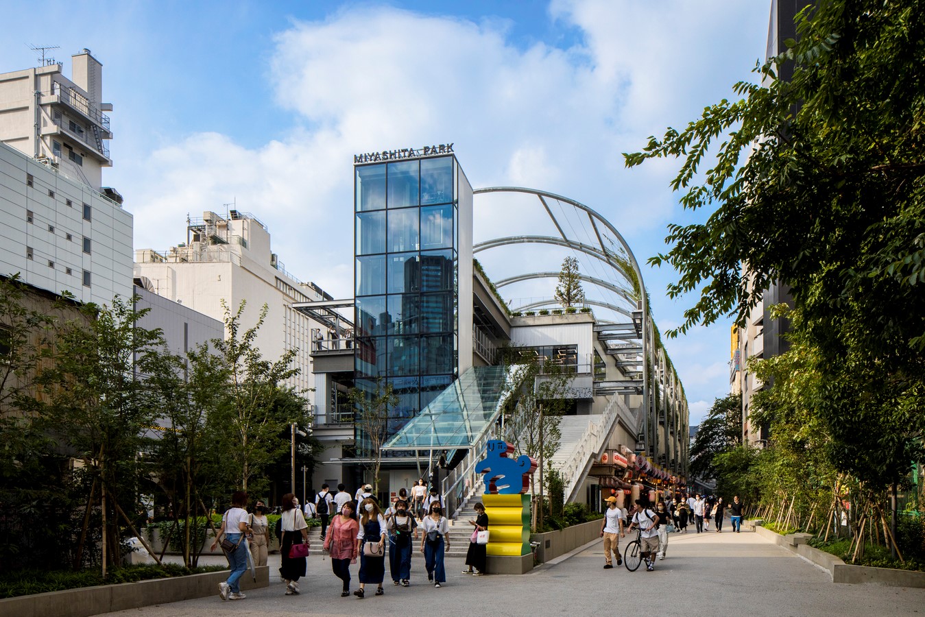 Miyashita Park by Nikken Sekkei: A park of urban relaxation and activity - Sheet2