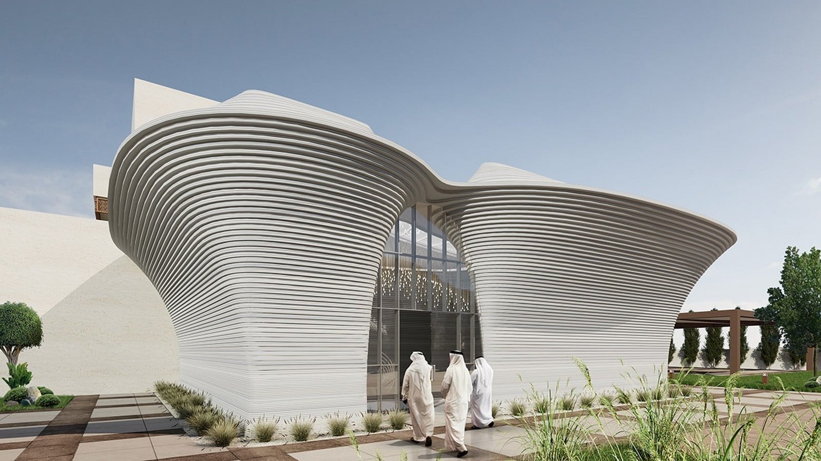 Majlis House in Dubai: 3D Printed_©worldarchitecture.org