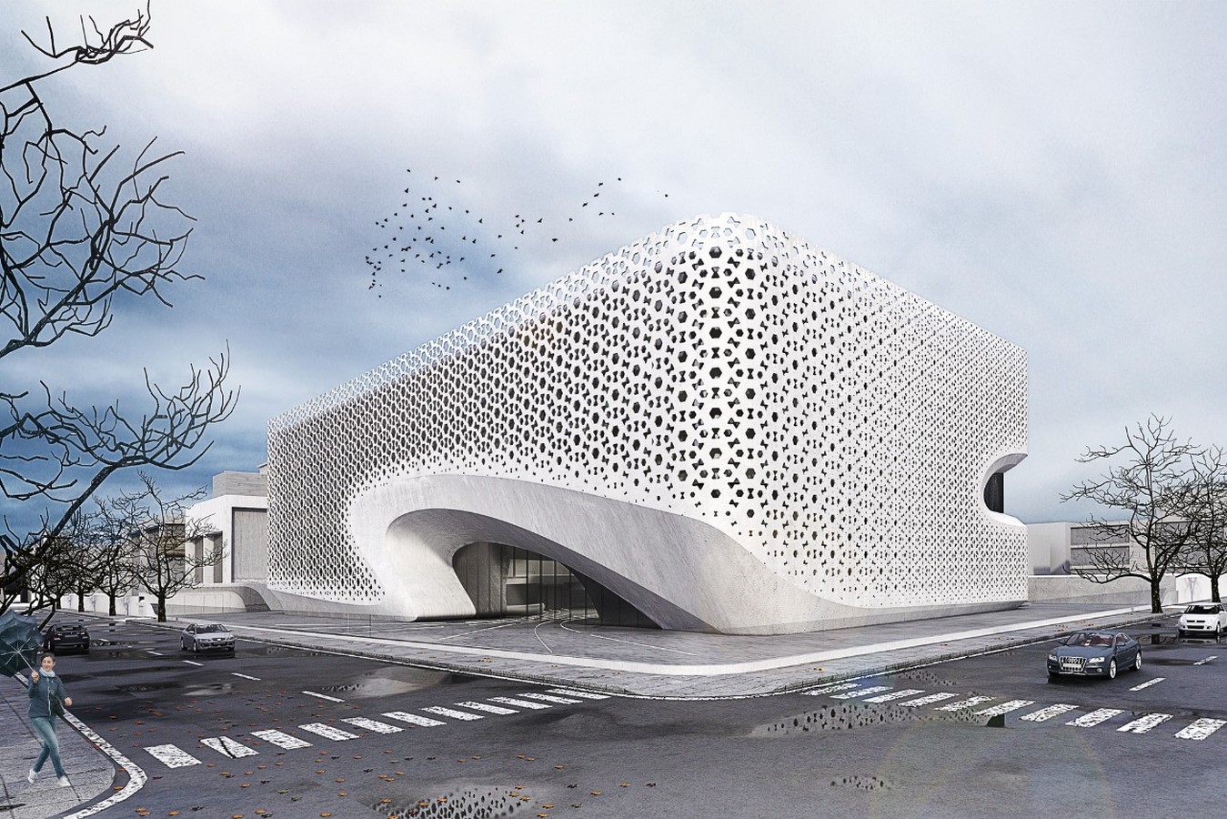 Punjab Kesari Headquarters _©archdaily.com