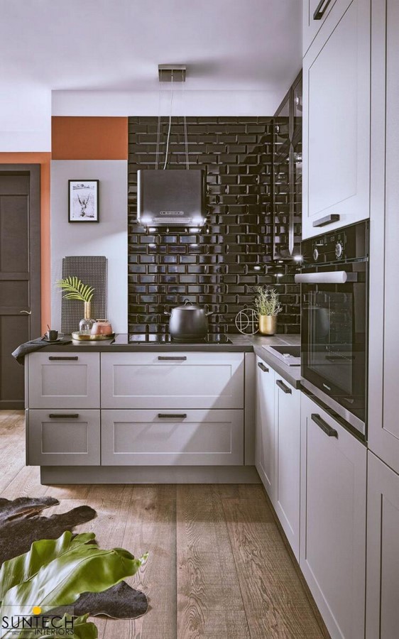 10 Semi Modular Kitchen Designs for your home - Sheet9