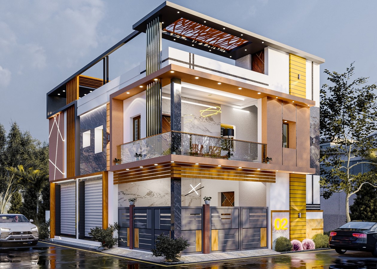3D Design_©http://rsconstructionarchitecture.in/projects-2/