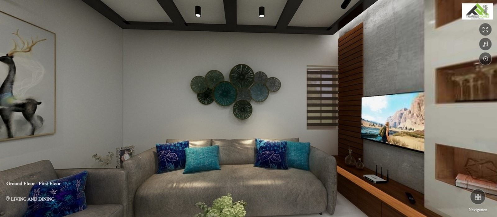 Dinning Room Interior Design _©https://vcinteriors.in/wp-content/uploads/2021/04/Dining-Room-2.jpg?w=999