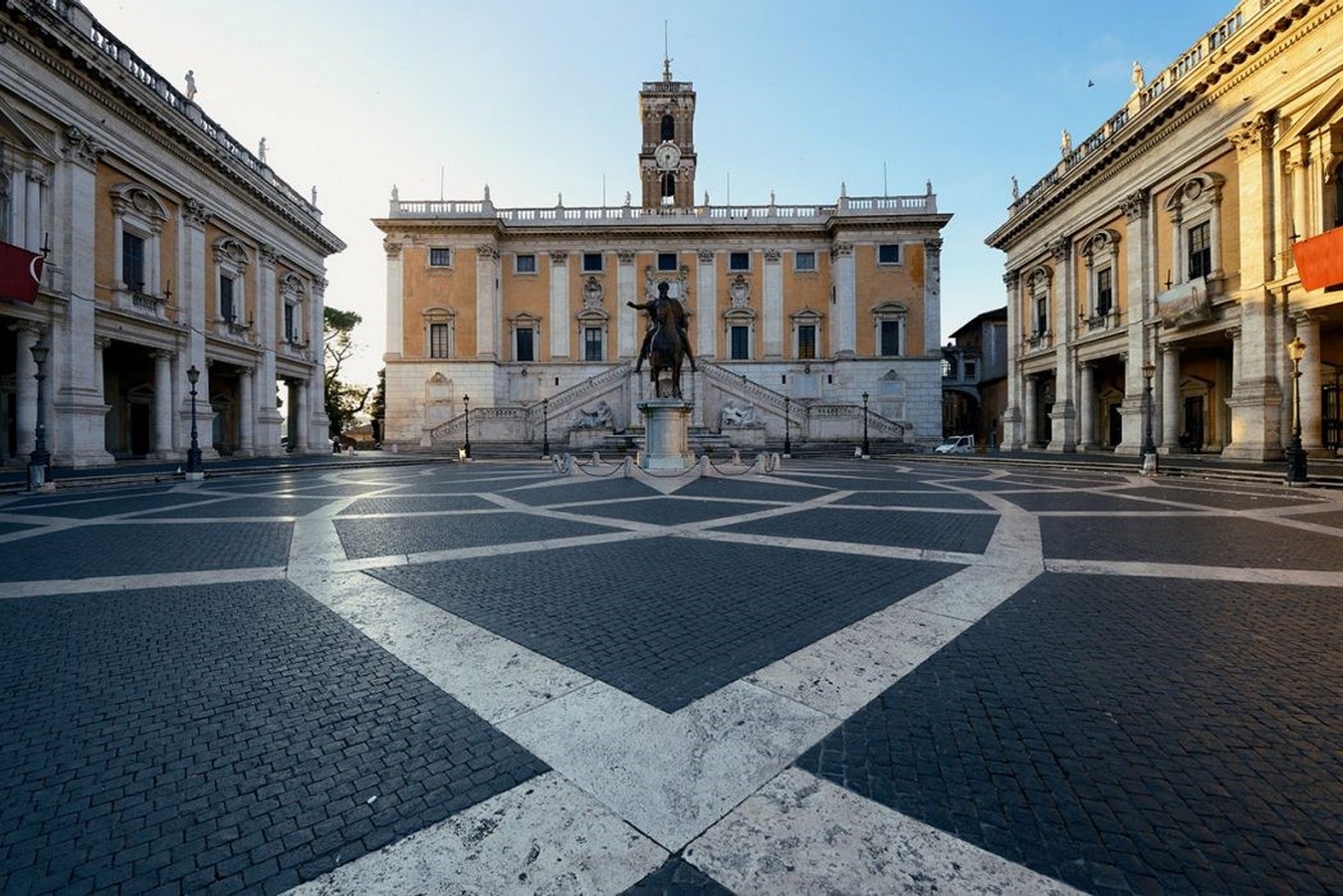 Timeline of restoration: The Piazza del Campidoglio - Sheet1