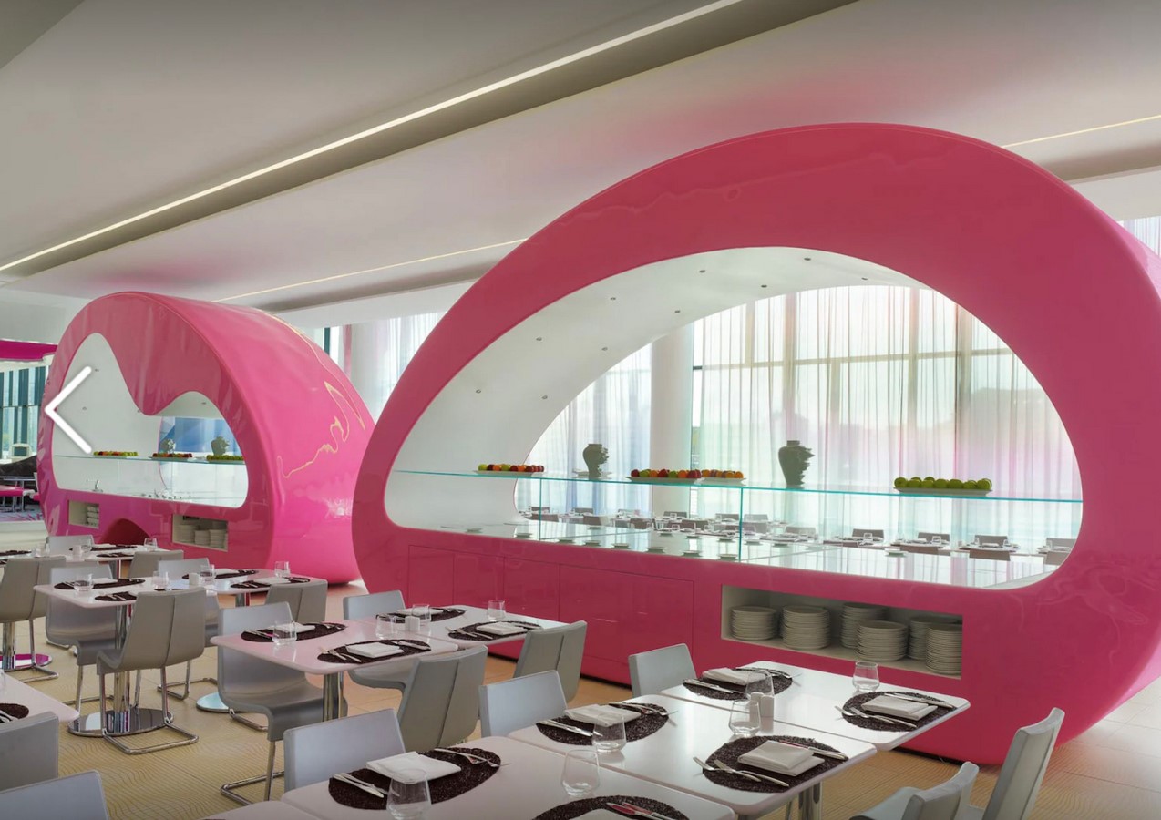 Dining Area of NHOW Hotel, Berlin_©Architizer