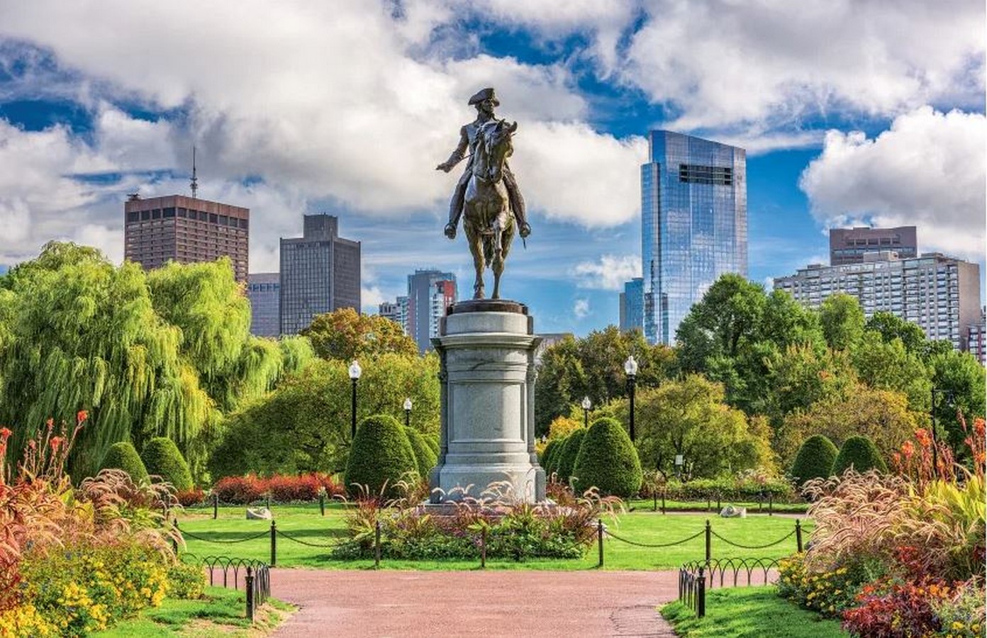 The Boston Public Garden was designed by Geroge F. Meacham in the late 1860s_ ©www.traditionalbuilding.com/projects/conserving-cultural-landscapes
