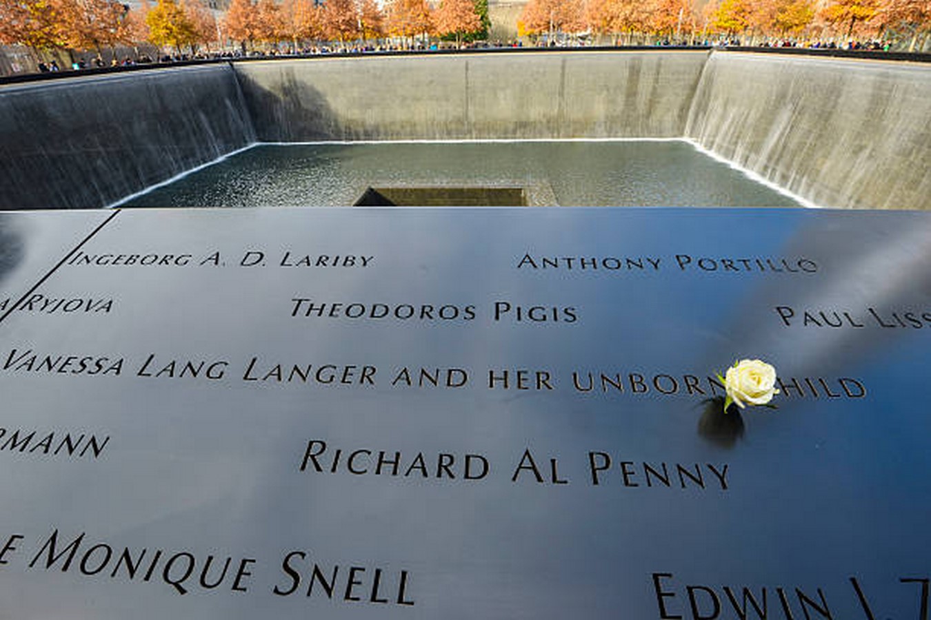 The Waterfall and names of lives lost_©jnnault/istock