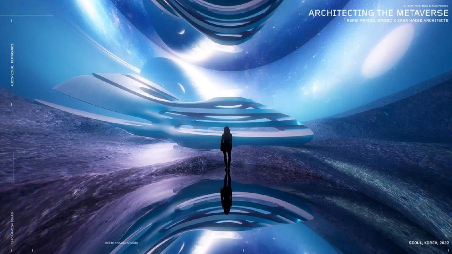 Architecting the metaverse: A collab between ZHA and Refik Anadol_©archdaily.com