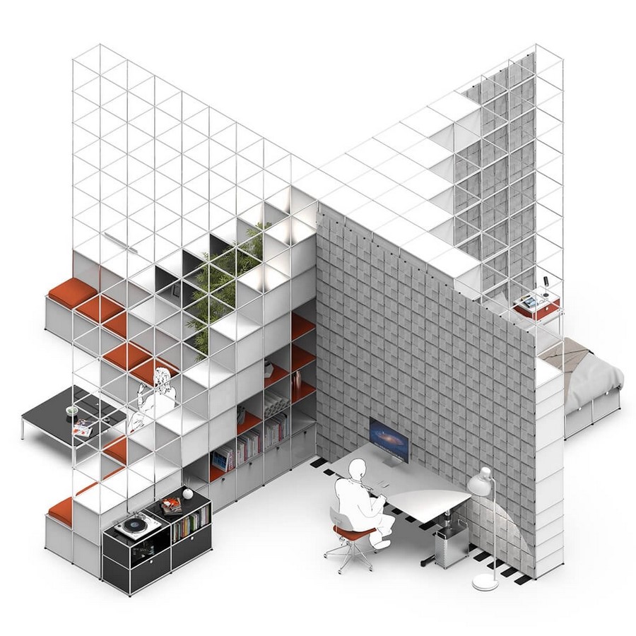 Modular Furnitures_ ©Middle East Architecture Network