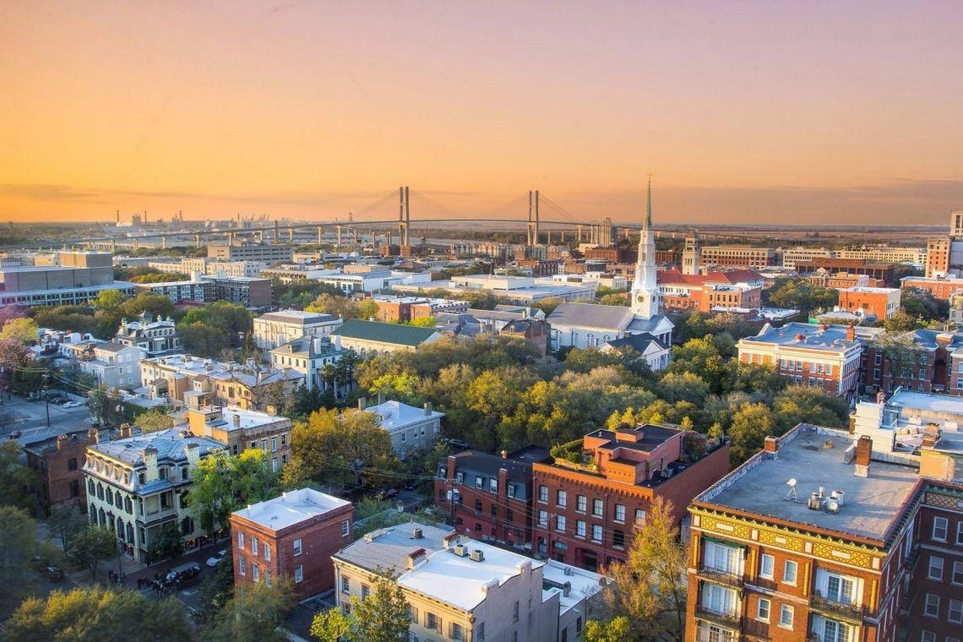 The bird-eye view of Savannah_©exploregeorgia