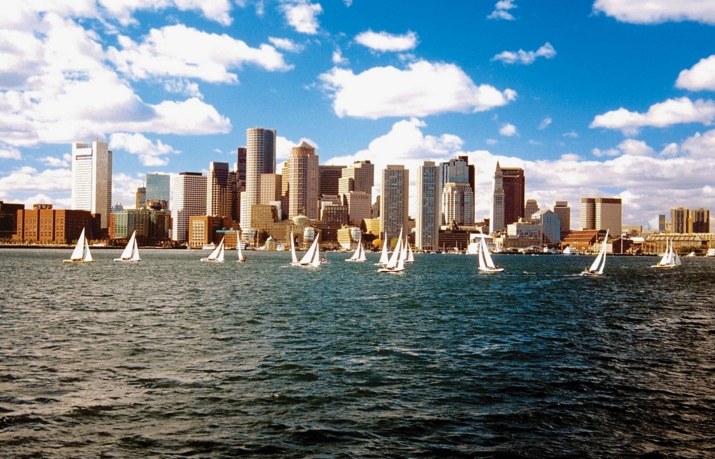 The city skyline view of Boston_©exploregeorgia