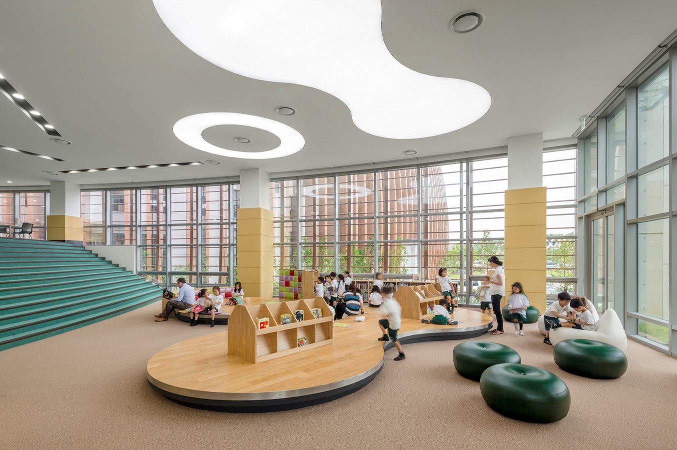 Library _© https://architizer.com/projects/branksome-hall-asia-jeju-island/