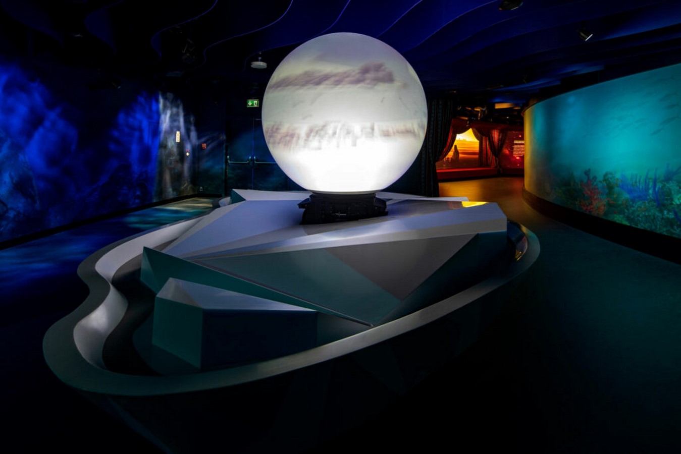 The pearl with 360-degree projection_©Expo 2020, Dubai