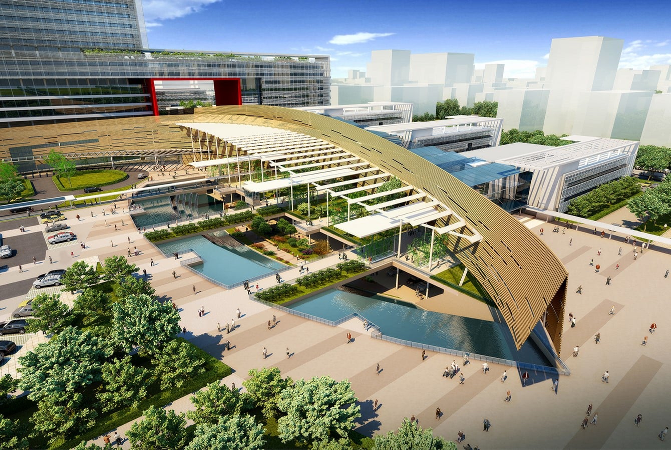 Organic Designs for Hospitals_©hmcarchitects.com