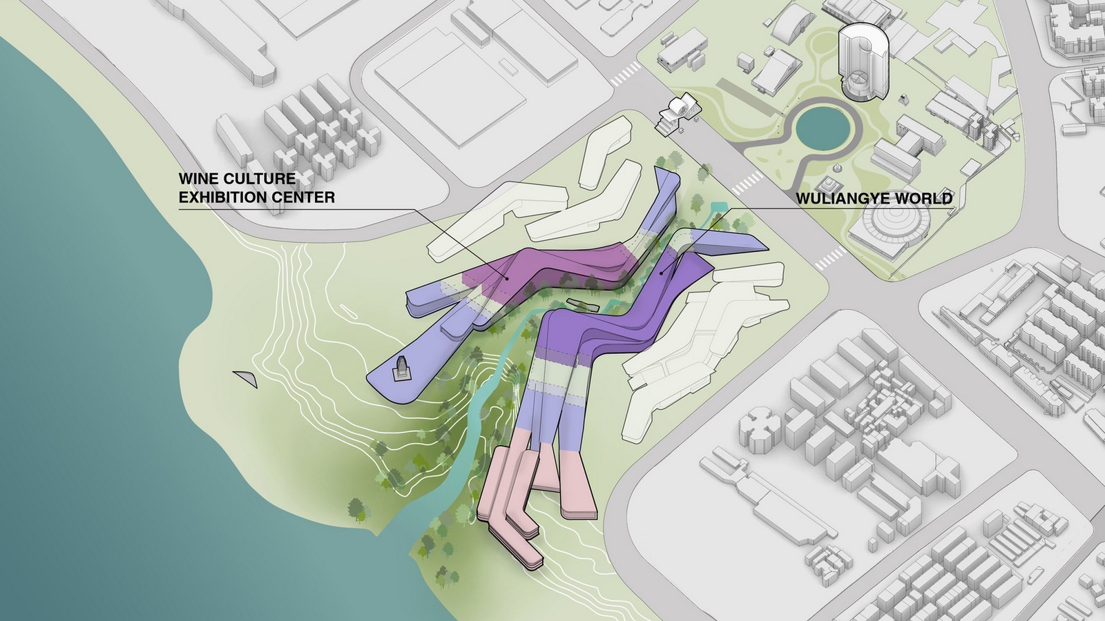 Competition to Design a Winemakers Campus and Tourism Complex in Yibin won by Büro Ole Scheeren - Sheet2