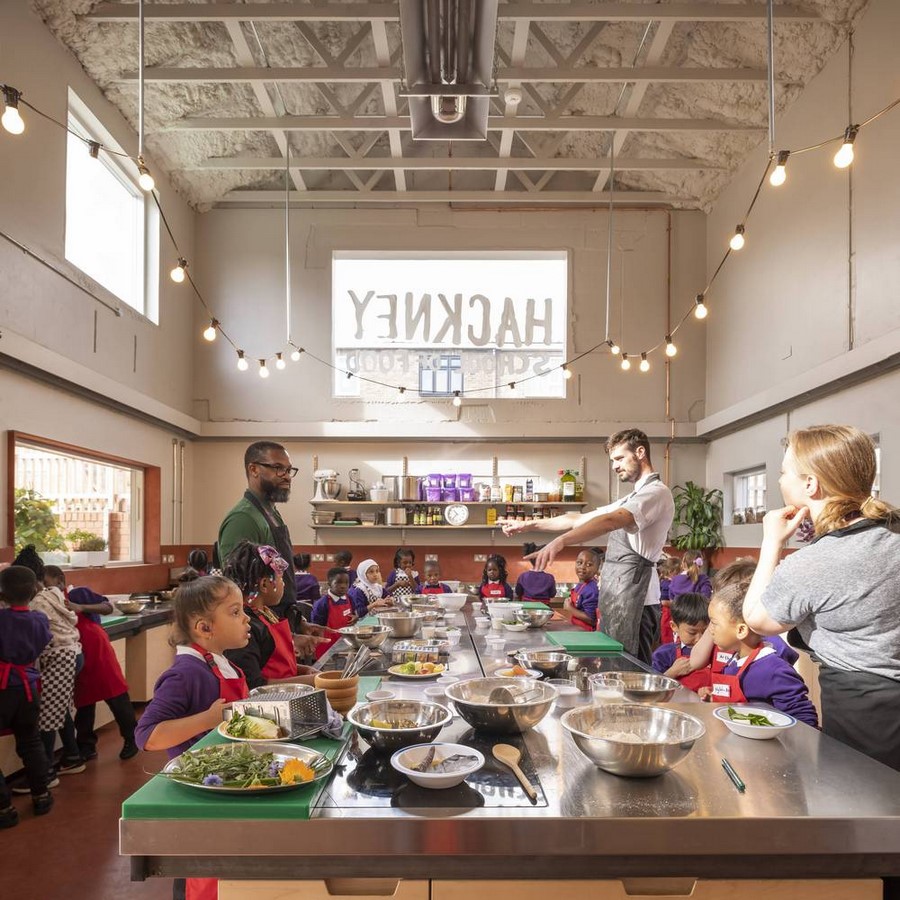 Surman Weston’s Hackney School of Food wins RIBA Stephen Lawrence Prize 2022 - Sheet5