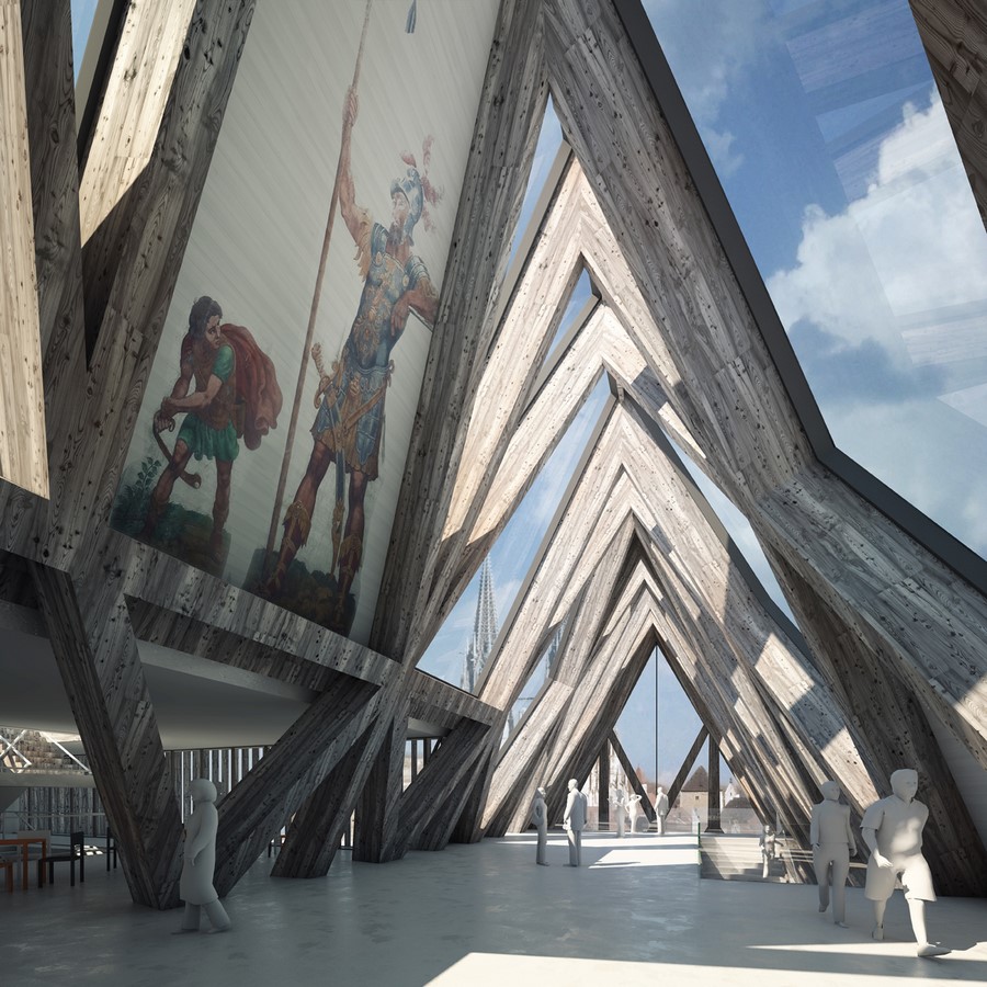 New Bavarian History Museum. Regendburg by Carlo Berarducci Architect - Sheet4