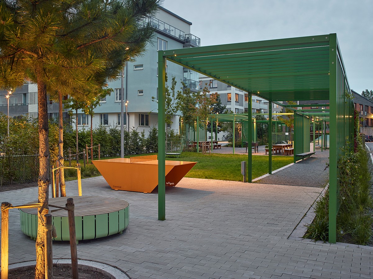 Mittparken i Sjövikshöjden by Nivå landskapsarkitektur - Sheet2