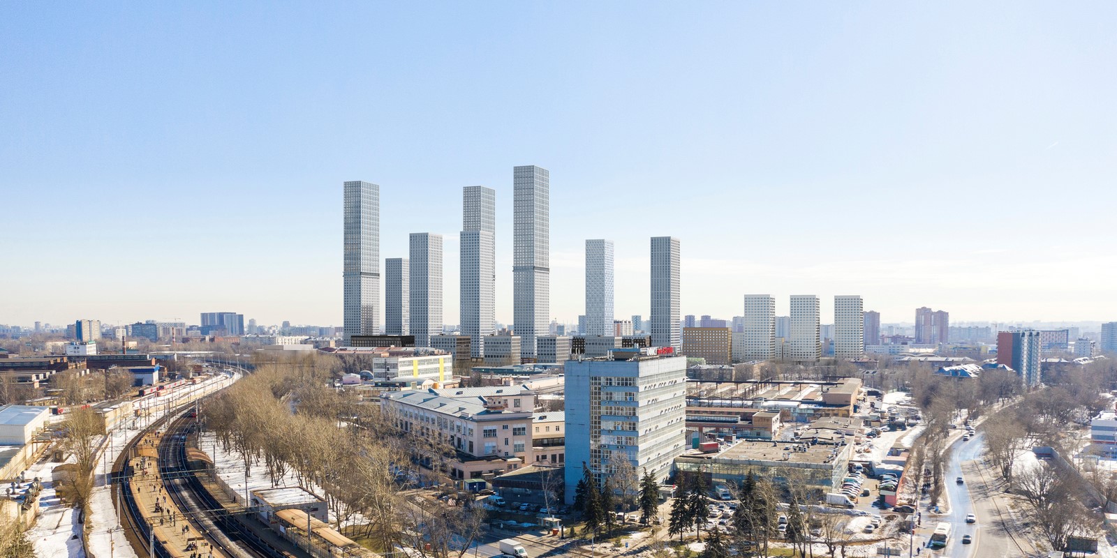 Perovskoe high‐rise tower complex in Moscow by OSA architectural office - Sheet2