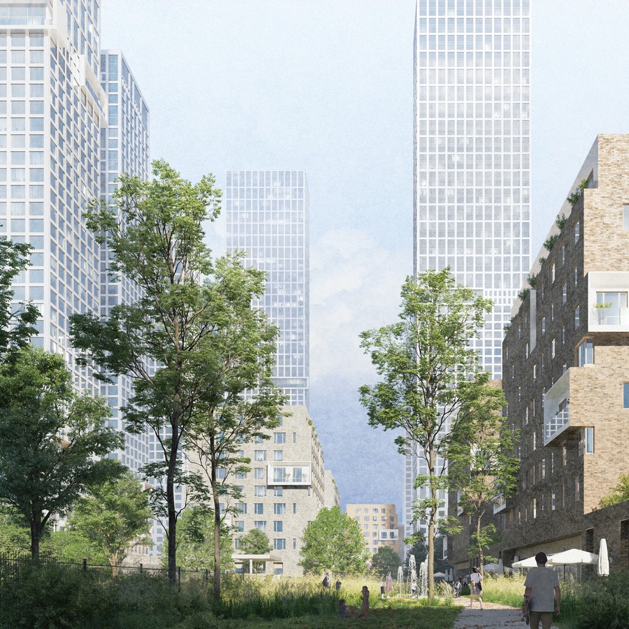 Perovskoe high‐rise tower complex in Moscow by OSA architectural office - Sheet3