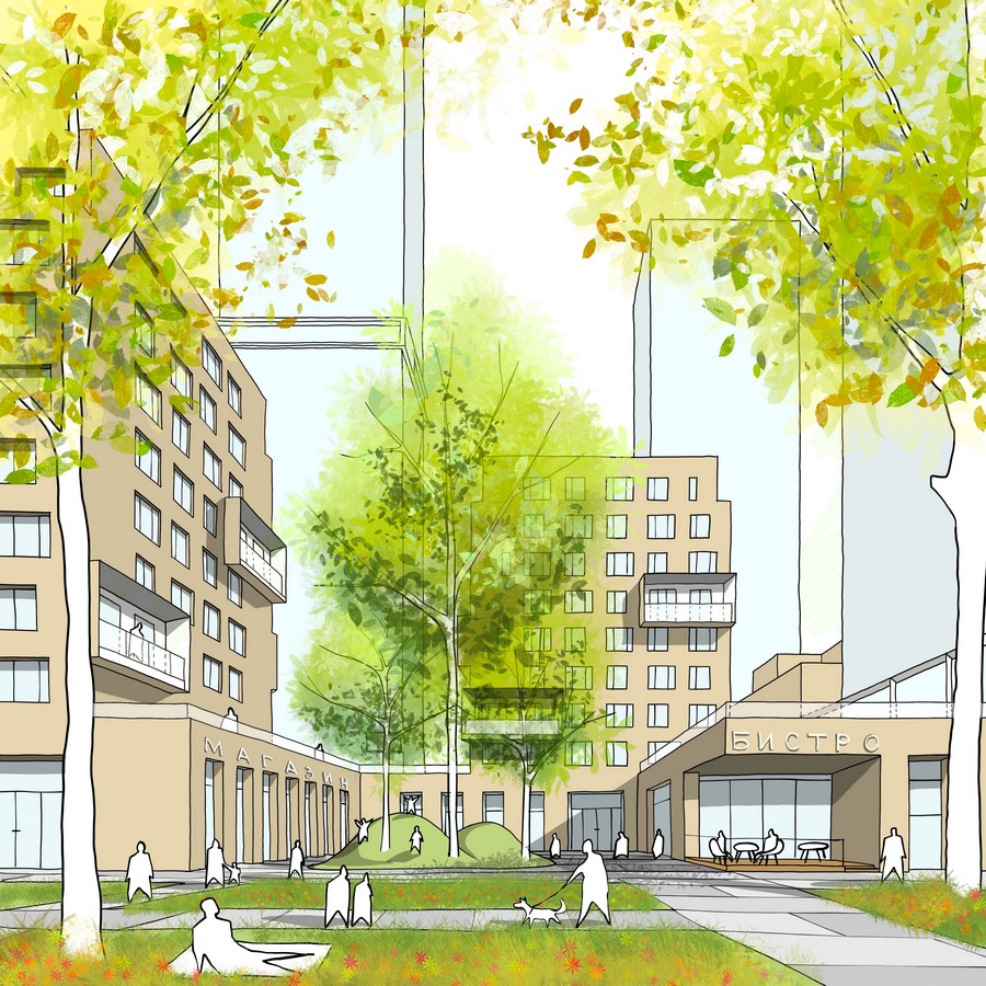 Perovskoe high‐rise tower complex in Moscow by OSA architectural office - Sheet5