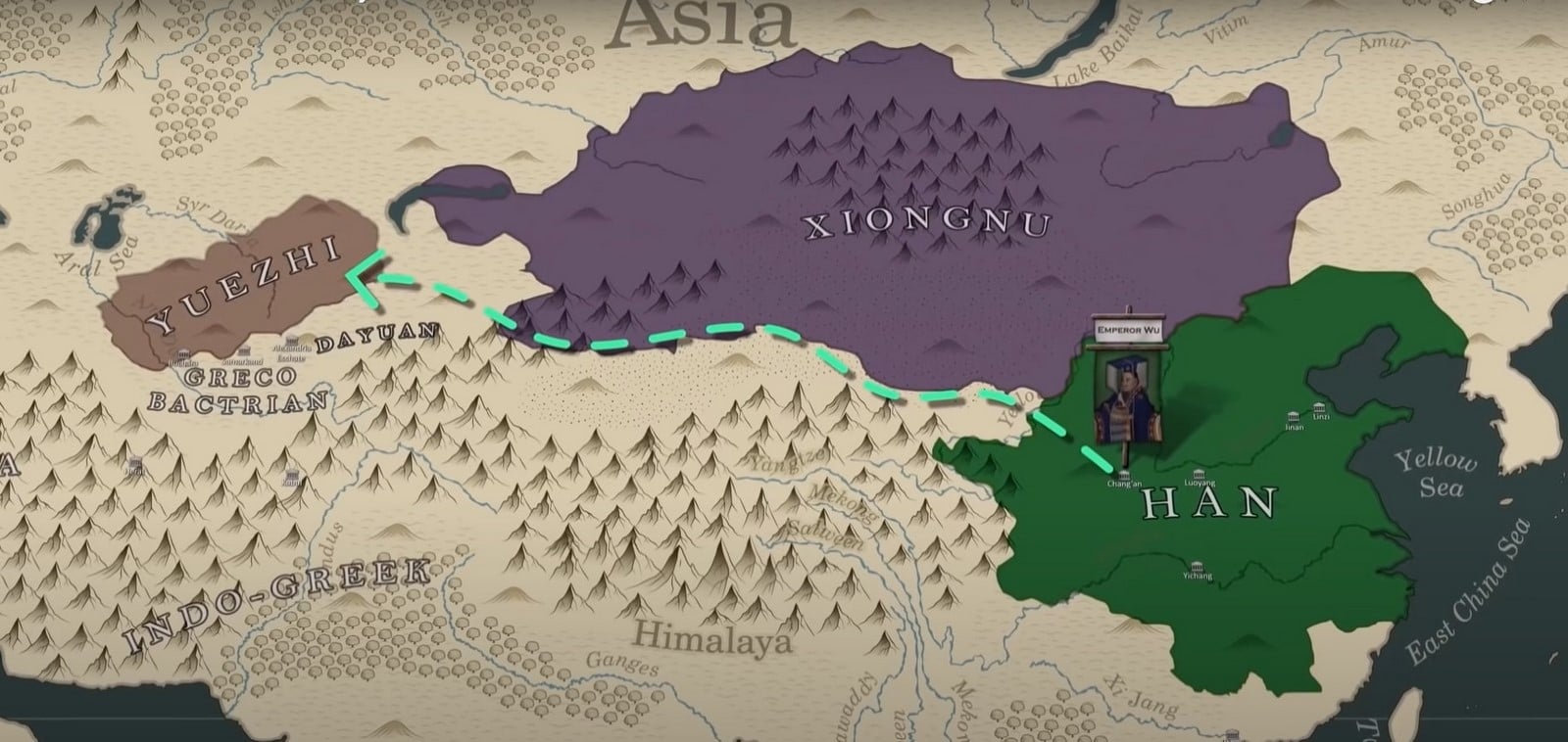 An overview of The Silk Road- The ancient communication route of the World - Sheet