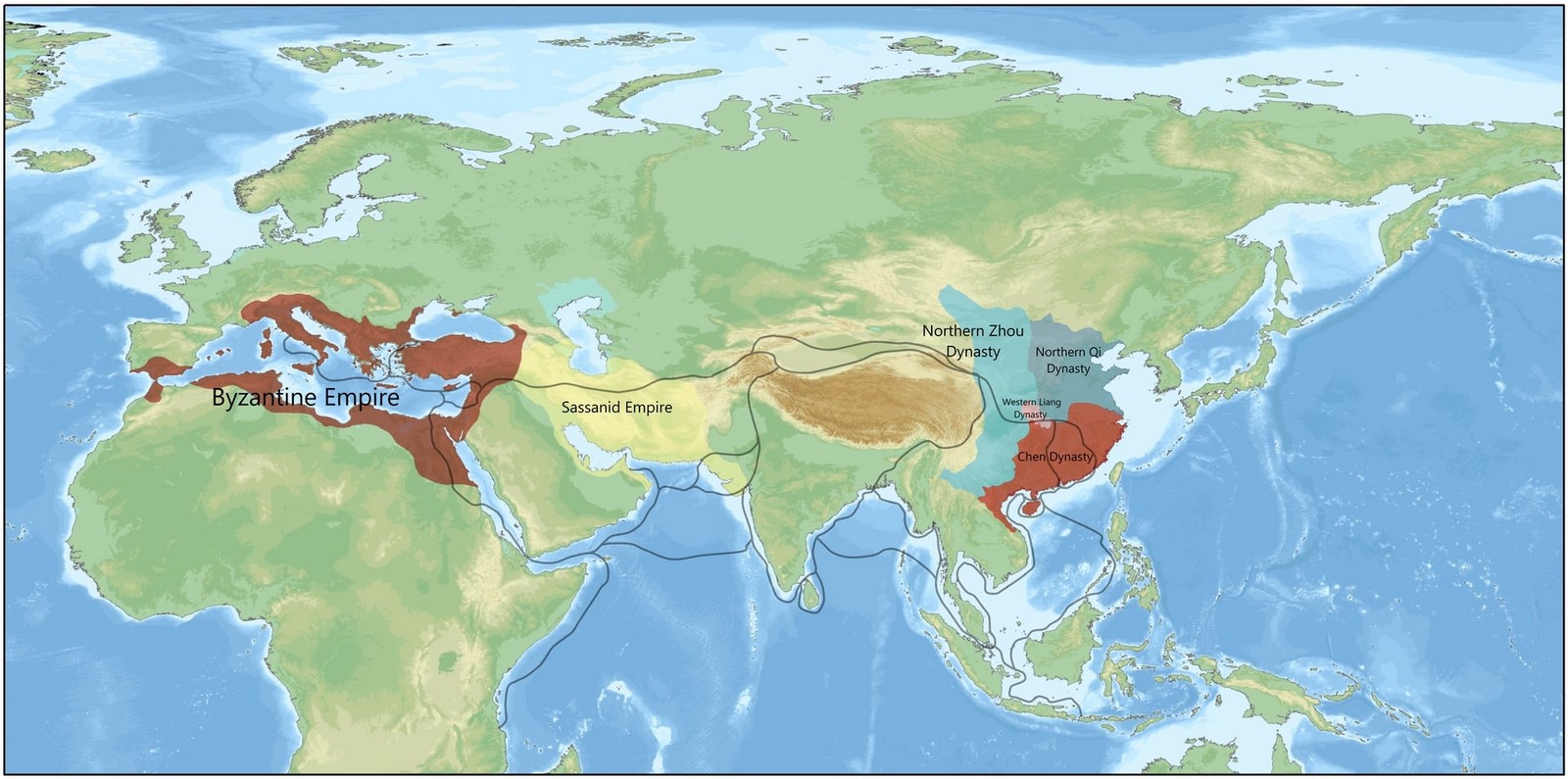 The ancient communication route of the World - Sheet6