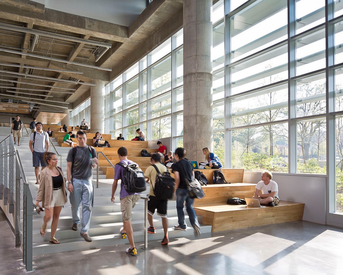 Georgia Institute of Technology, G. Wayne Clough Learning Commons_©Paul Warchol at bcj.com