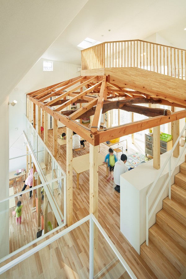 Interior of clover house _ ©Koji Fuji