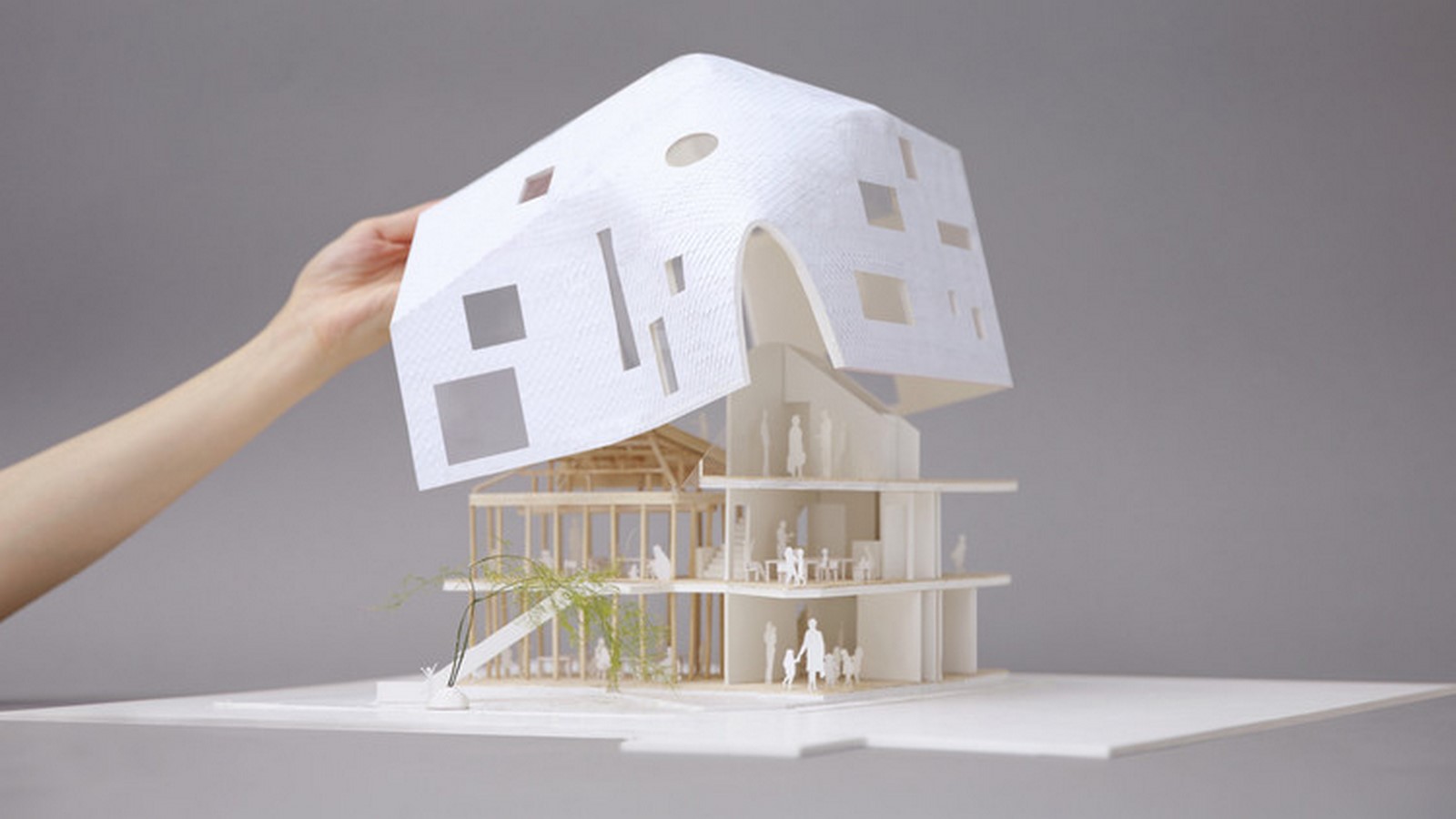 model of clover house _ ©Koji Fuji
