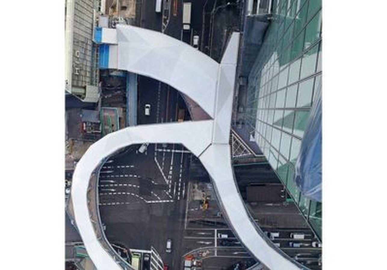 The Abeno Pedestrian Bridge by Showa Sekkei - Sheet5