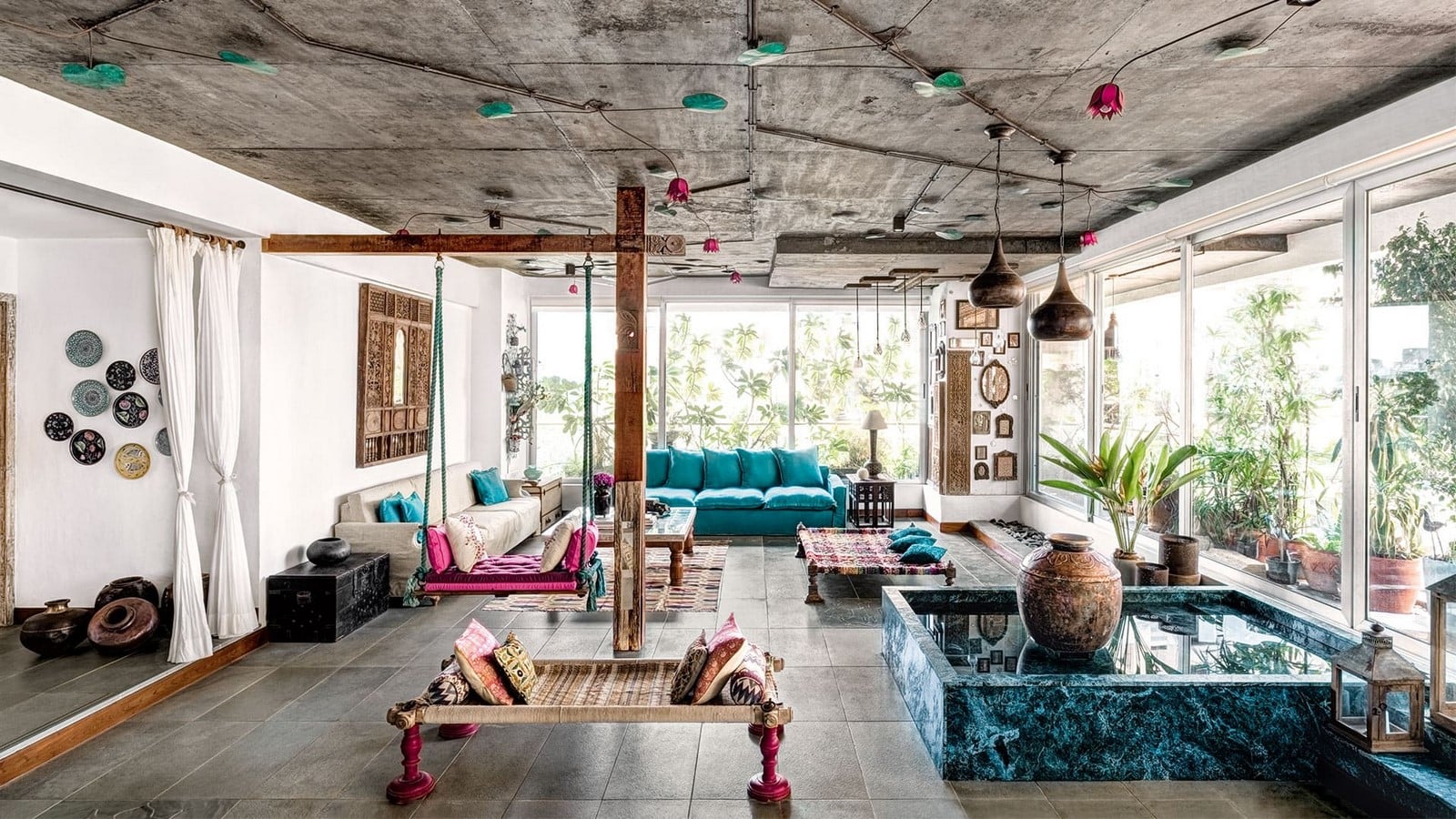 10 Examples of Modern indian interiors - Sheet9