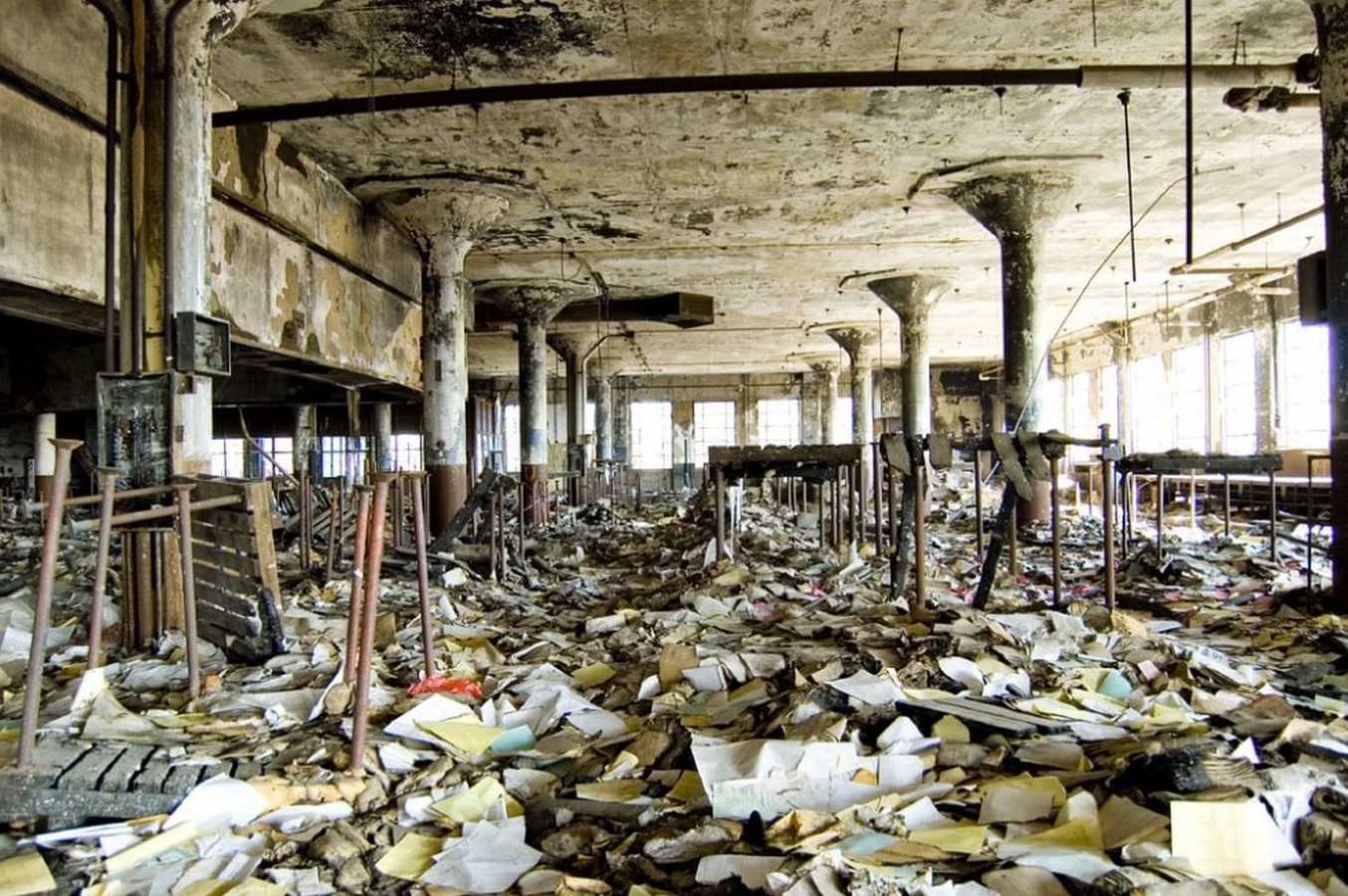 Abandoned Buildings In Detroit: 10 Buildings Every Architect Must See - Sheet24