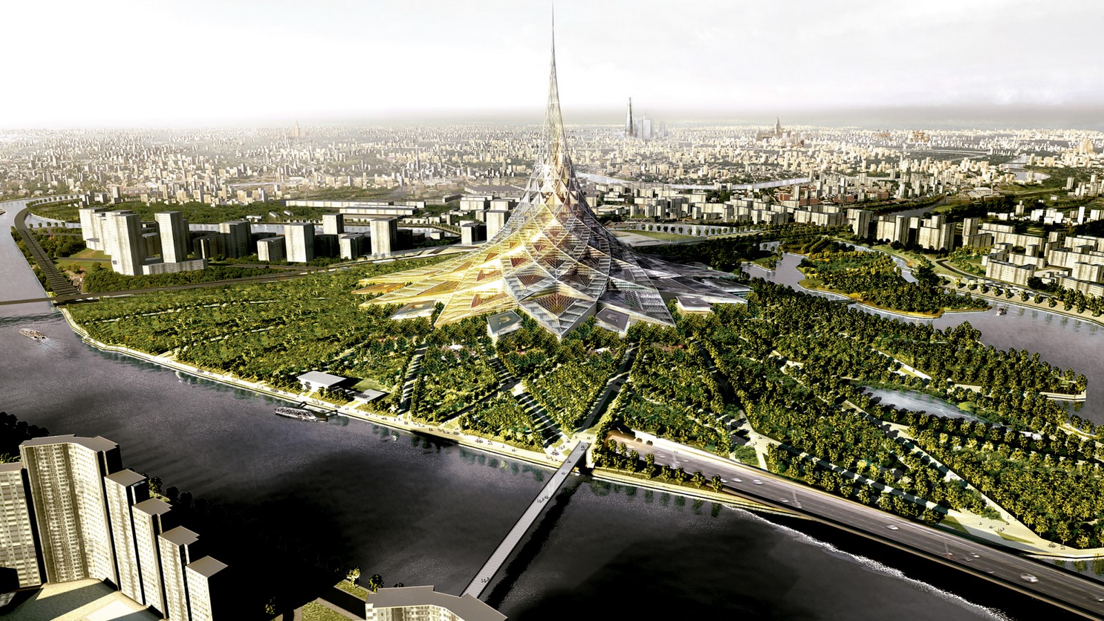 Crystal Island by Foster + Partners - Sheet1