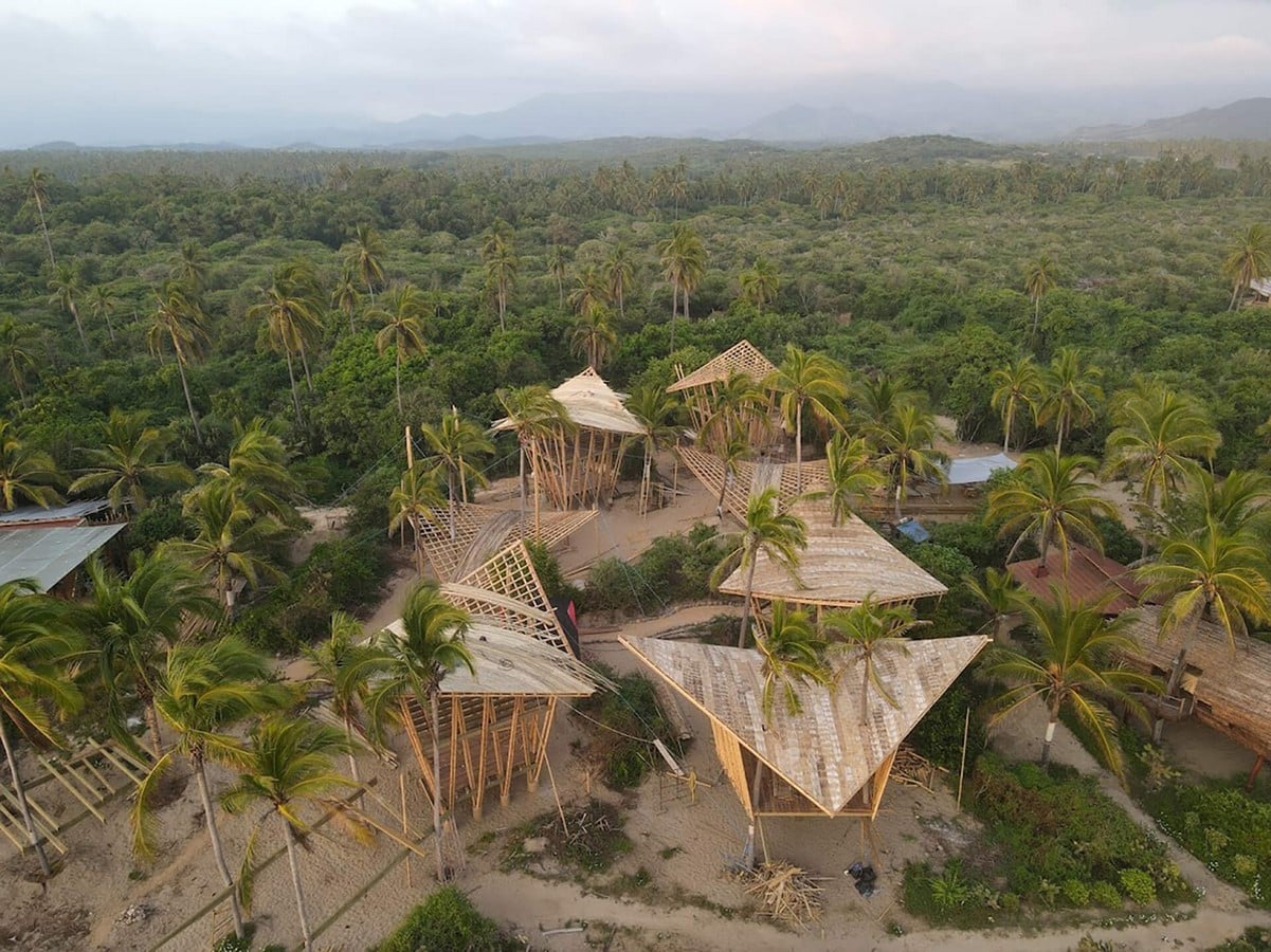 Structures Resting on Coconut Palms_©httpswww.stirworld.com
