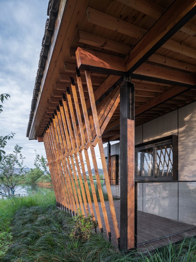 Fuyang Yangbei Lake Wetland Ecological Hotel by Shulin Architectural Design - Sheet3