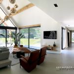 Modern Villa, white with thatched roof by ArendGroenewegenArchitect - Sheet3