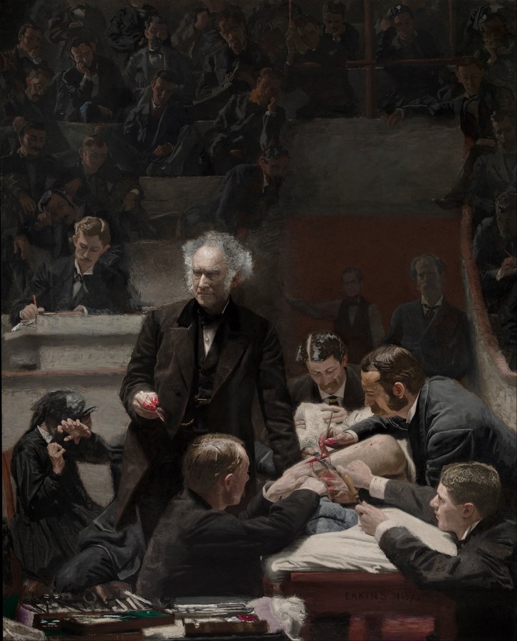 Story behind the Art: Portrait of Dr. Samuel D. Gross - Sheet1