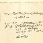 What is Chicago Women in Architecture - Sheet2