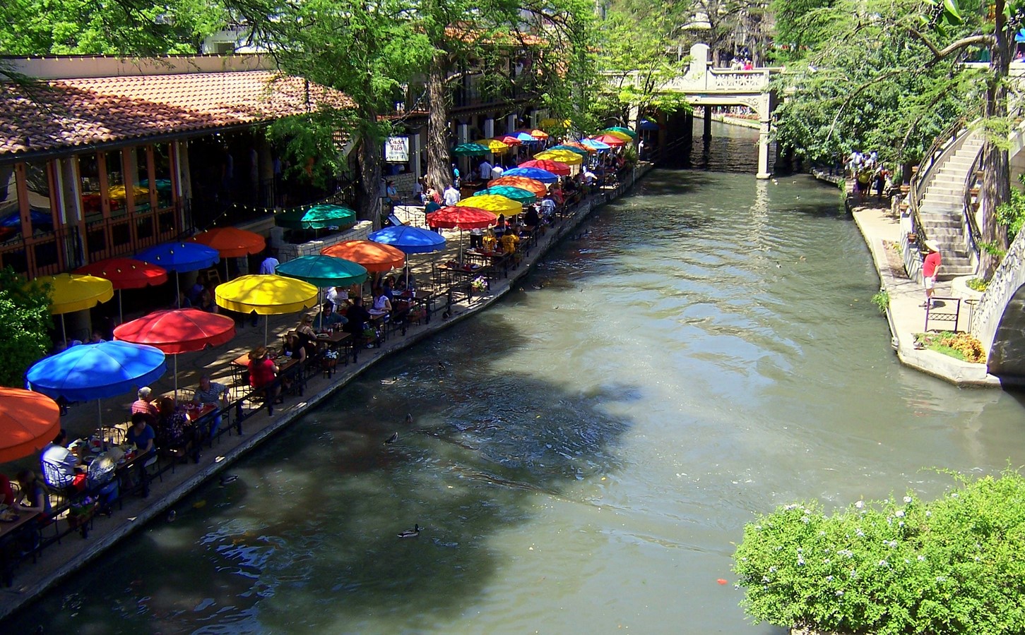 The San Antonio River Walk_©Daniel J Simanek